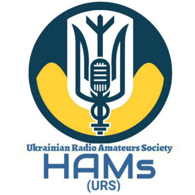Логотип HAMs: Ukrainian Radio Amateurs Society